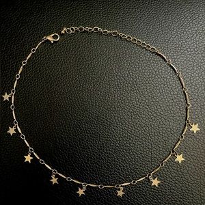 Y2K star necklace. Perfect for a night out or on a grocery run.